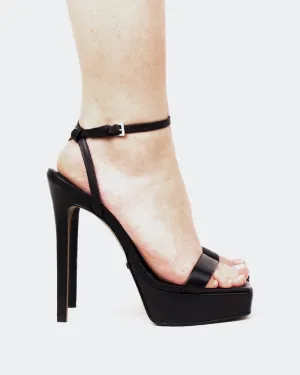 Anguila, Schwarz Leder/Cuir Noir