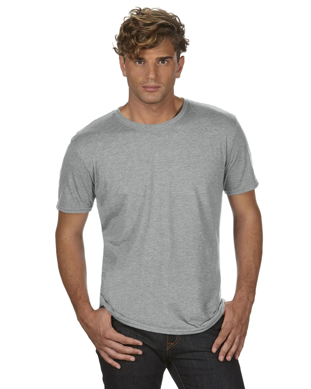 Anvil 6750 Herren Triblend T-Shirt
