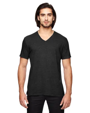 Anvil 6752 Damen Triblend V-Ausschnitt T-Shirt