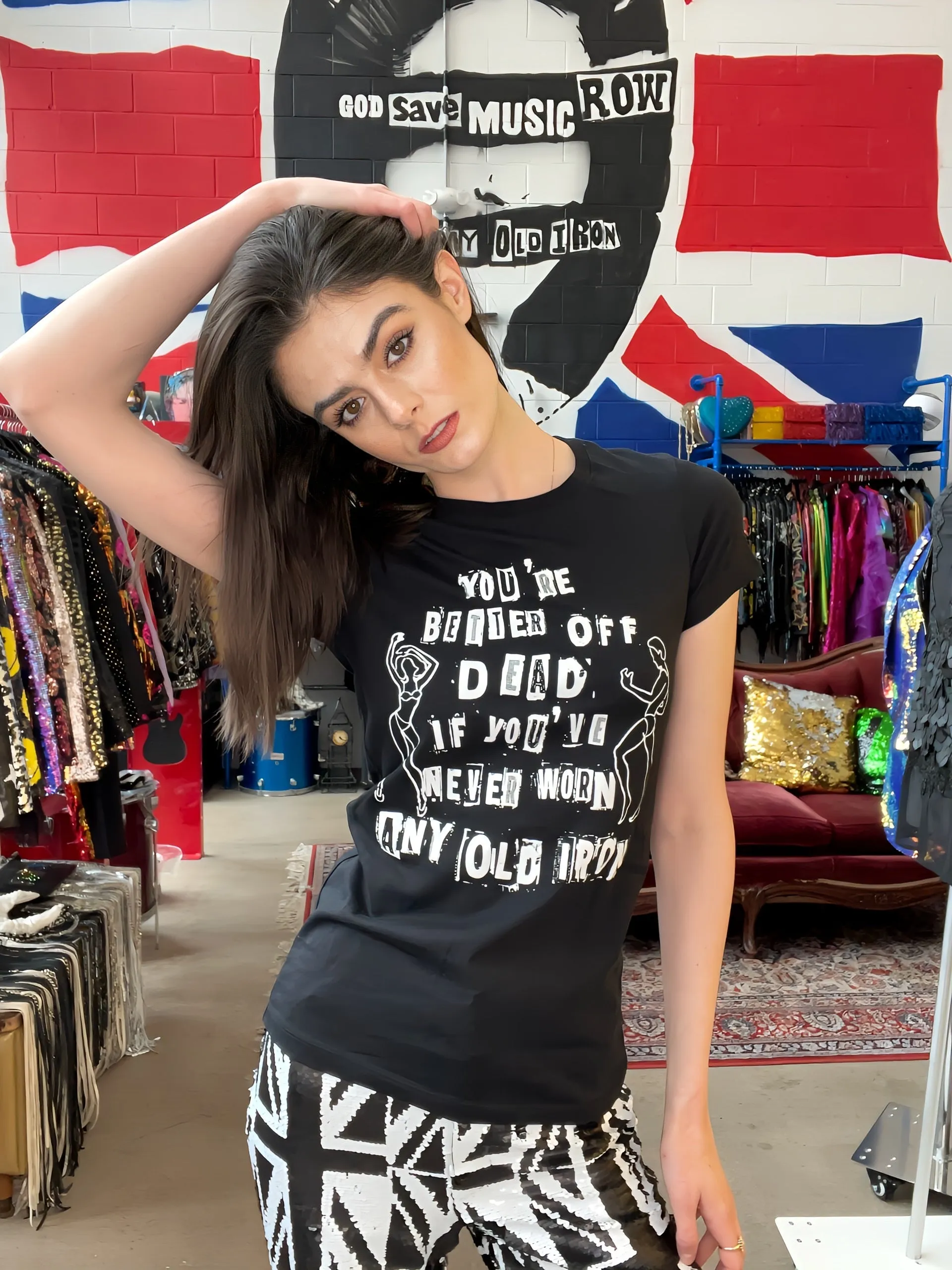 Any Old Iron Besser Tot Als Lebendig T-Shirt