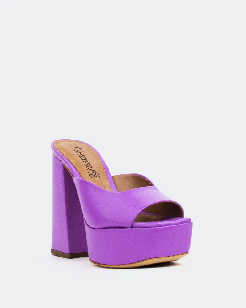 Asador, Leder in Violett/Violet Leder