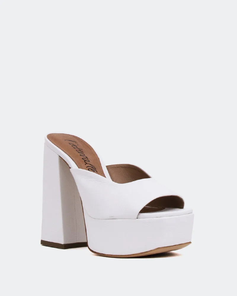 Asador, Weißes Leder/Cuir Blanc