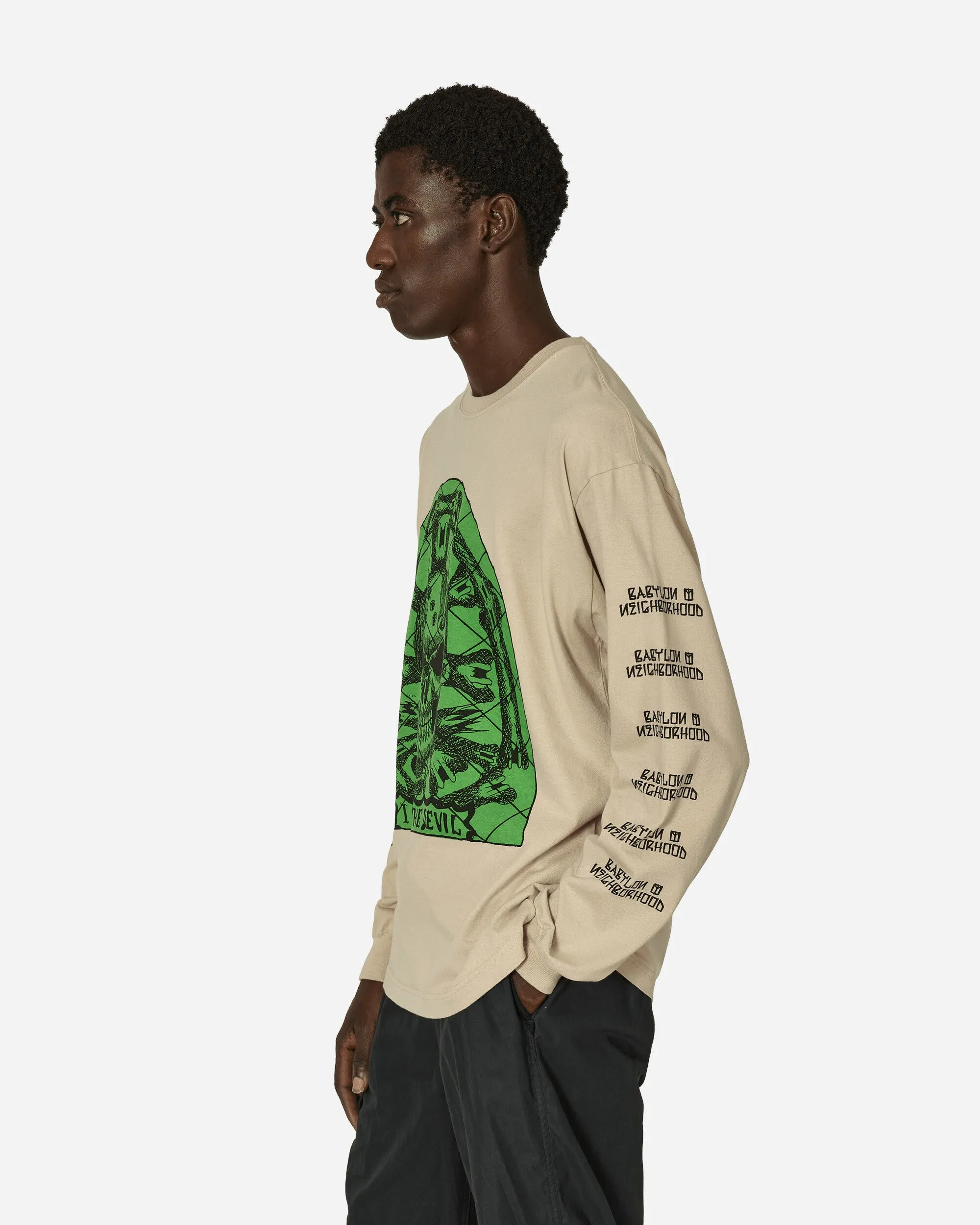 Babylon LS-1 Langarm-T-Shirt Beige