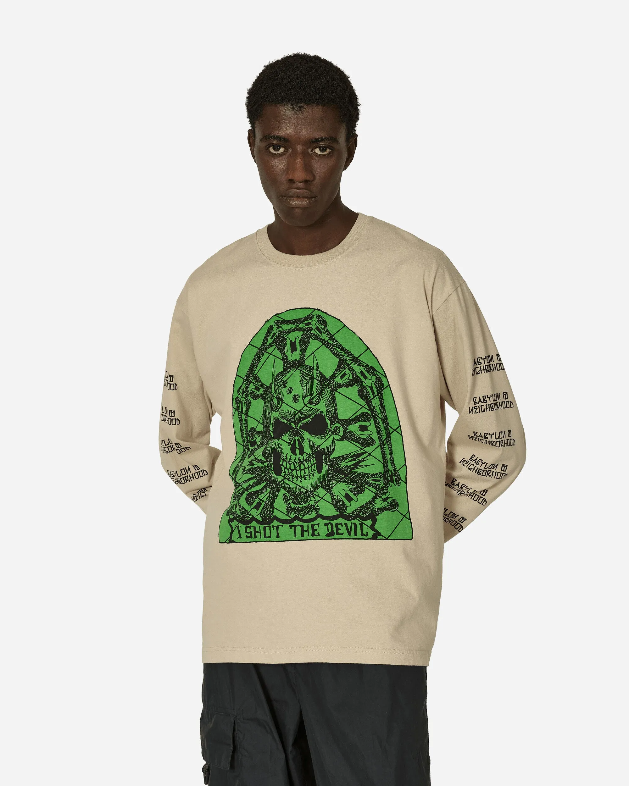 Babylon LS-1 Langarm-T-Shirt Beige