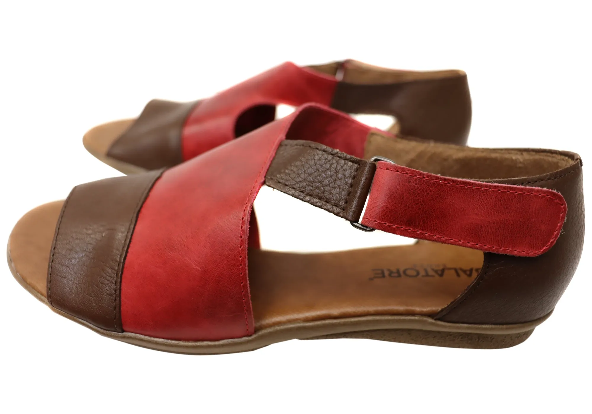 Balatore Penelope Damen Bequeme Ledersandalen Hergestellt In Brasilien Balatore Schuhe