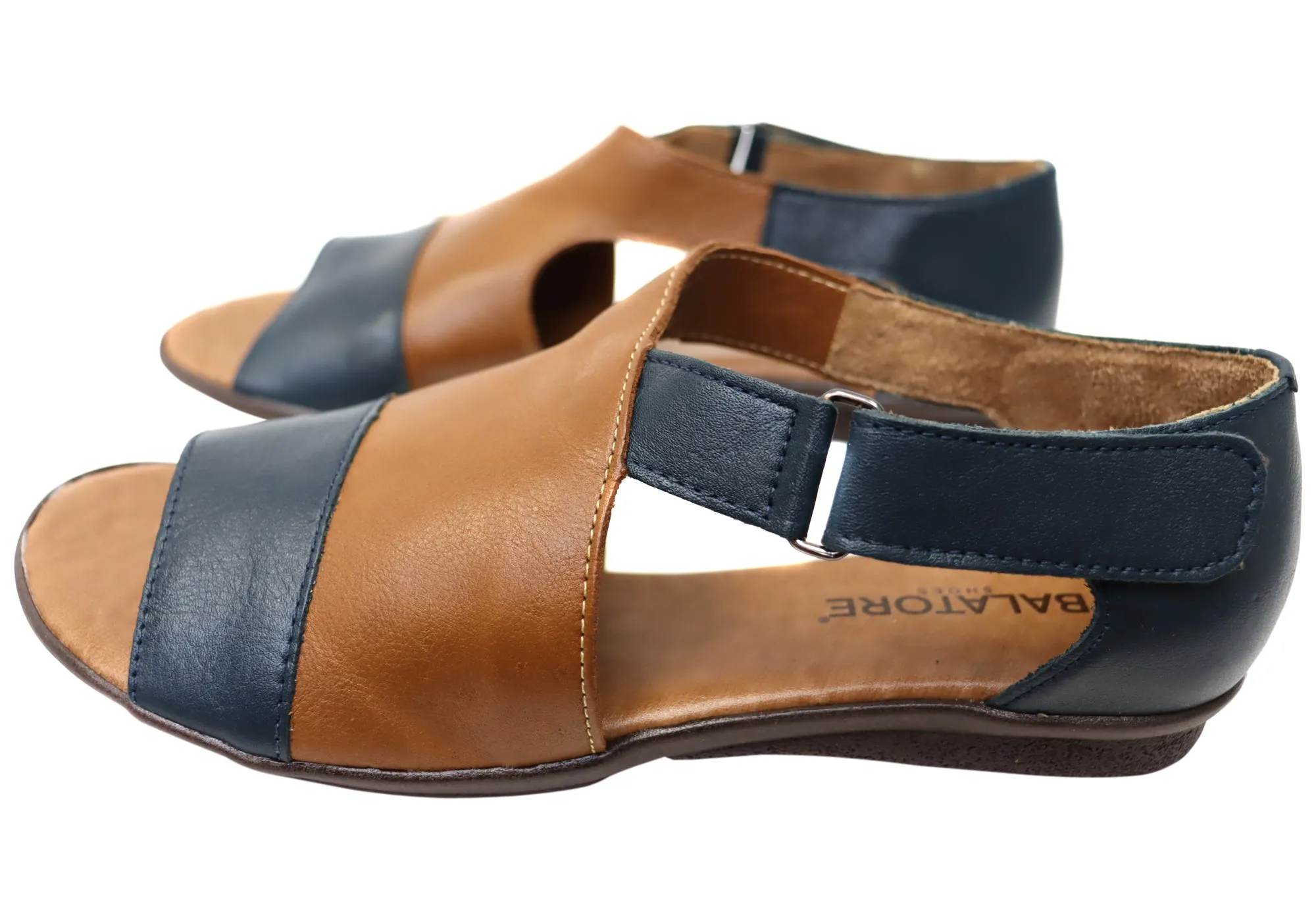 Balatore Penelope Damen Bequeme Ledersandalen Hergestellt In Brasilien Balatore Schuhe