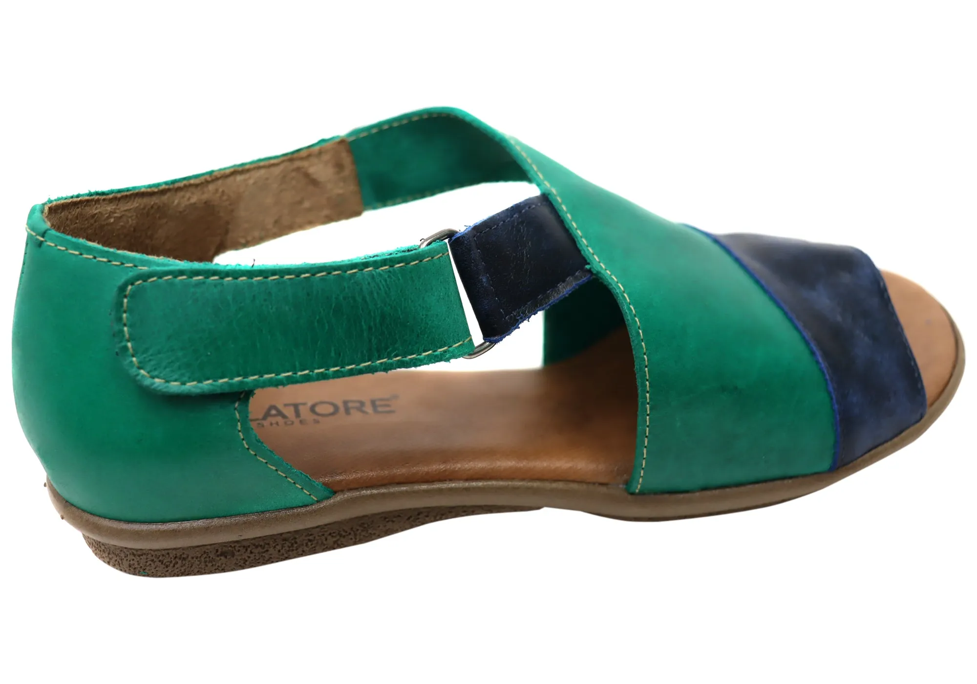 Balatore Penelope Damen Bequeme Ledersandalen Hergestellt In Brasilien Balatore Schuhe