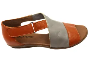 Balatore Penelope Damen Bequeme Ledersandalen Hergestellt In Brasilien Balatore Schuhe