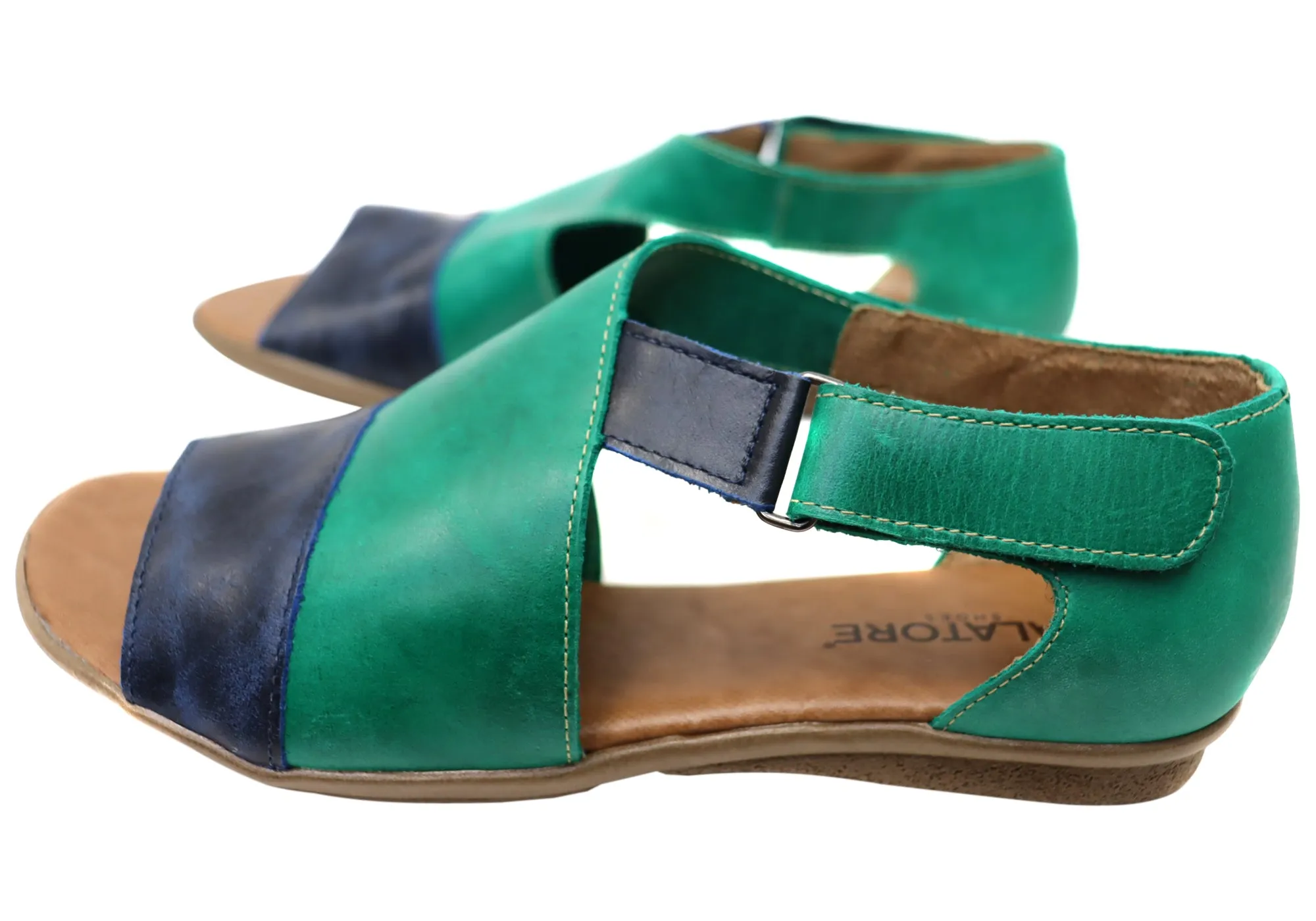 Balatore Penelope Damen Bequeme Ledersandalen Hergestellt In Brasilien Balatore Schuhe