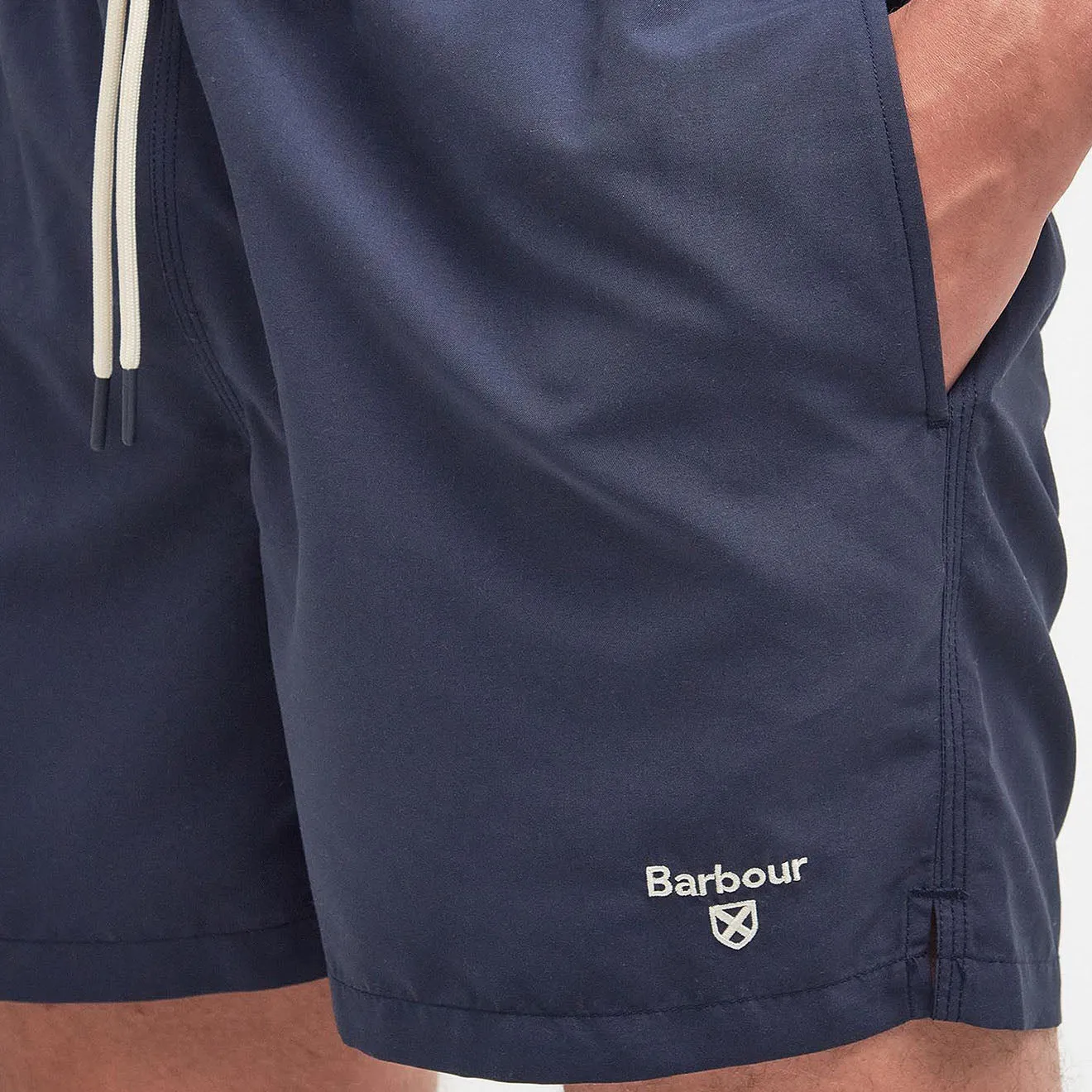 Barbour Logo Badeshorts Klassische Marine