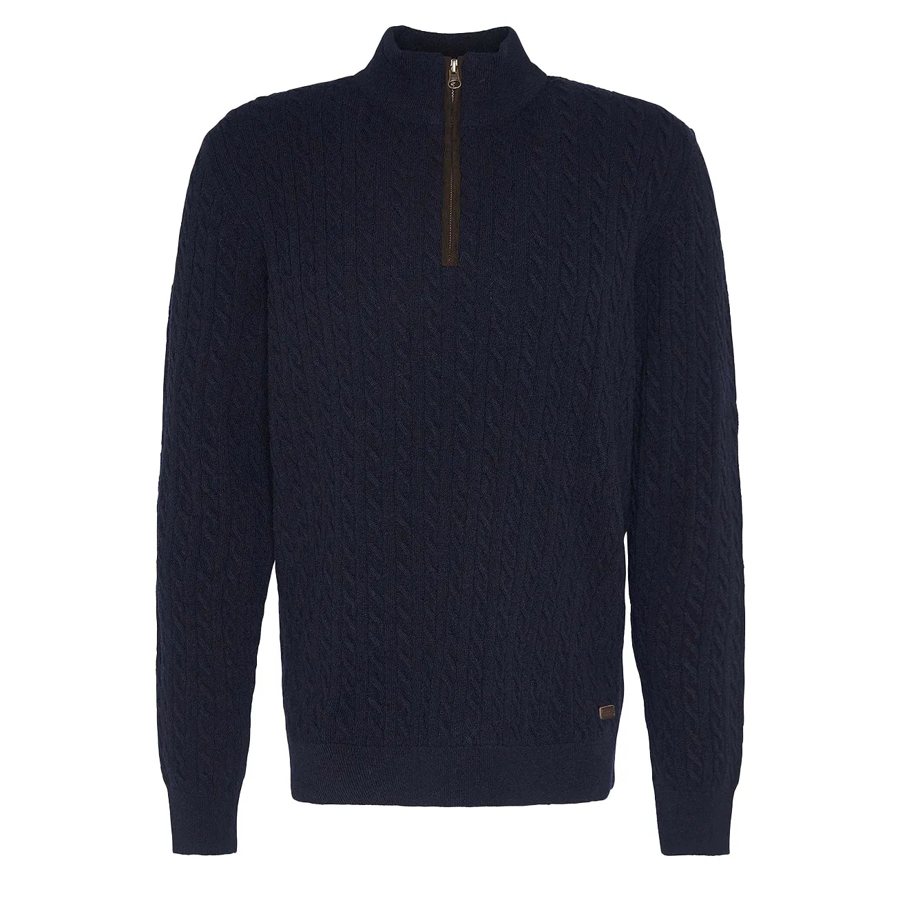 Barbour Ramsden Halbzip-Pullover Marineblau