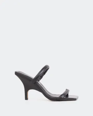 Barbuda, Schwarz Leder/Cuir Noir