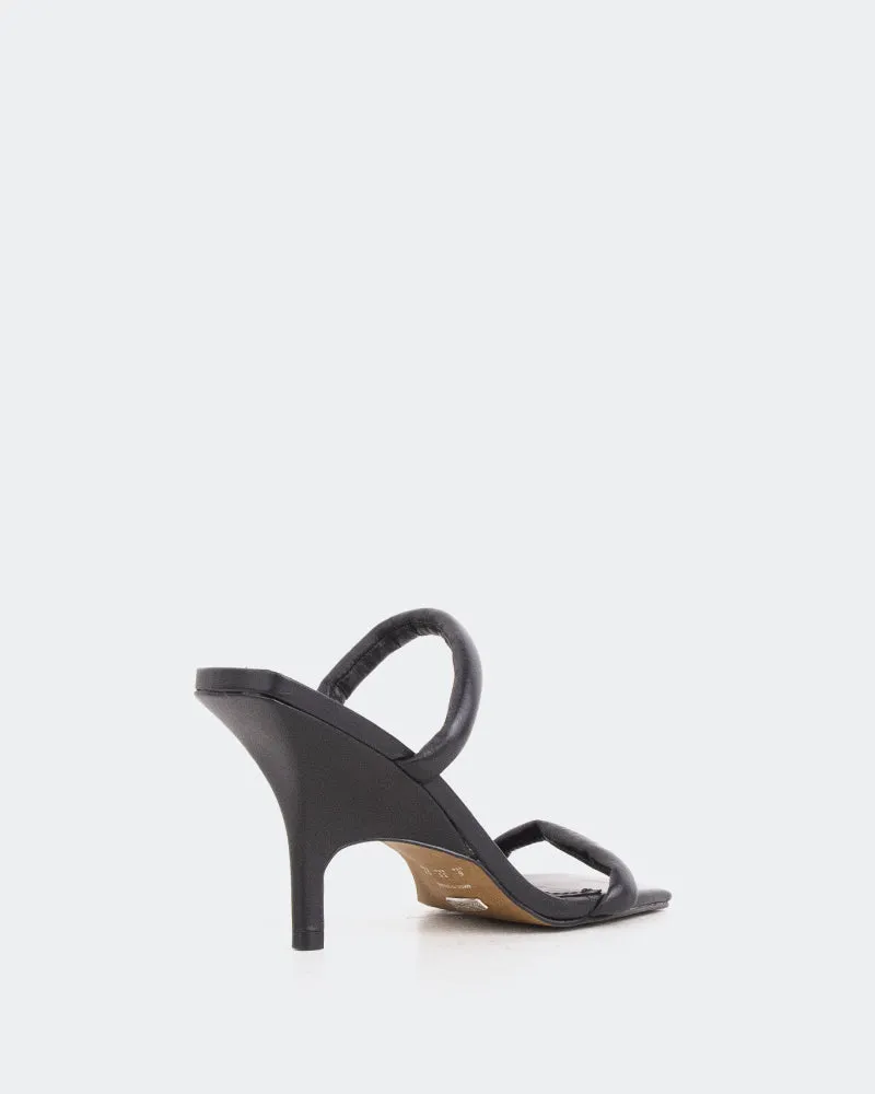 Barbuda, Schwarz Leder/Cuir Noir