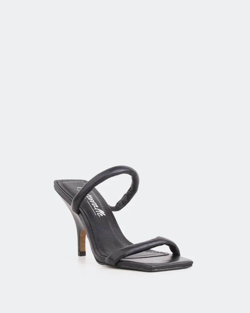 Barbuda, Schwarz Leder/Cuir Noir