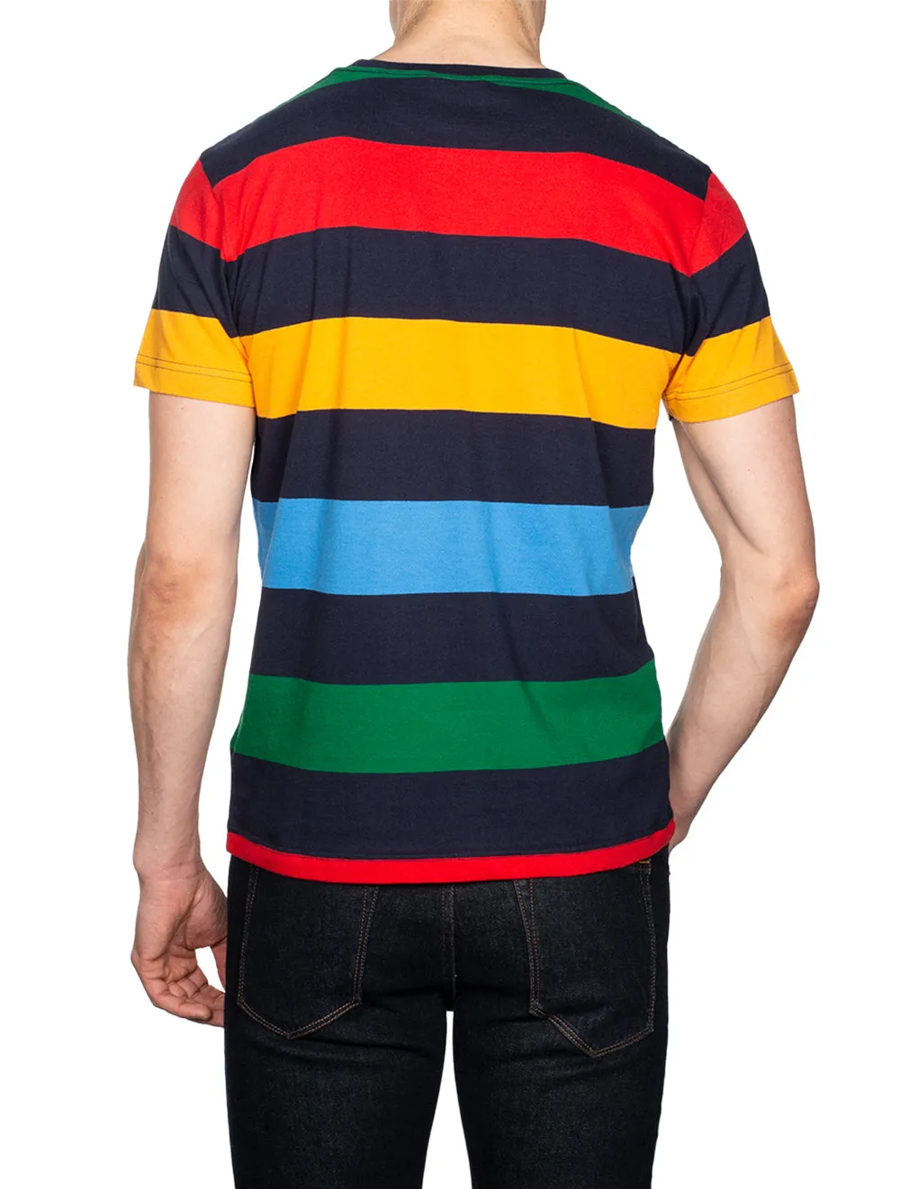 Barstripe Kurzarm T-Shirt Mehrfarbig