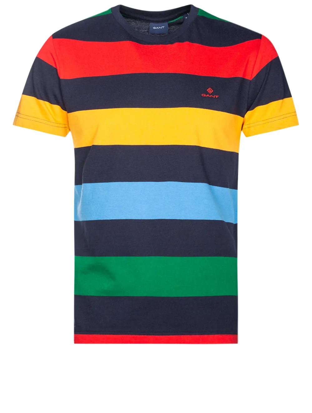Barstripe Kurzarm T-Shirt Mehrfarbig