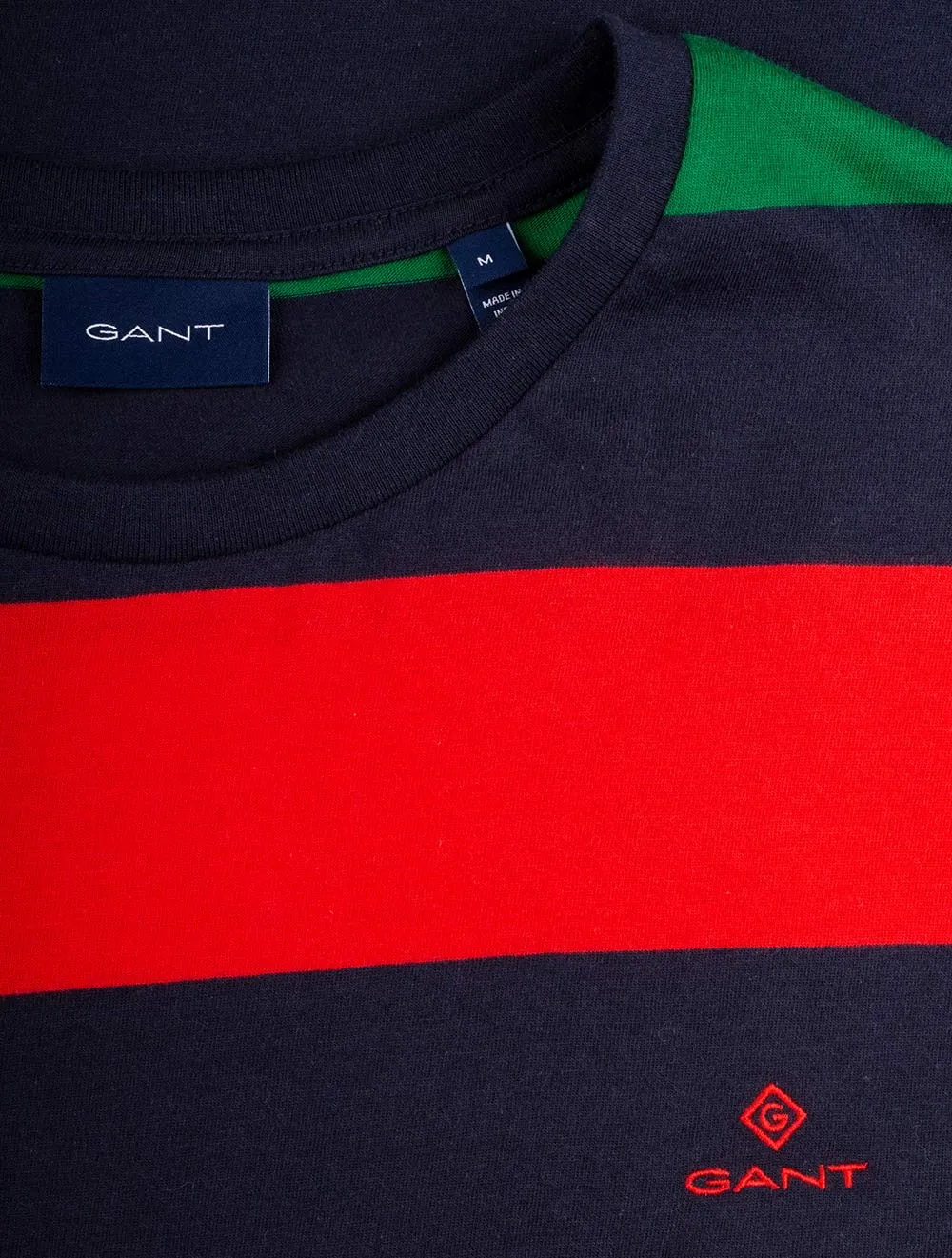 Barstripe Kurzarm T-Shirt Mehrfarbig