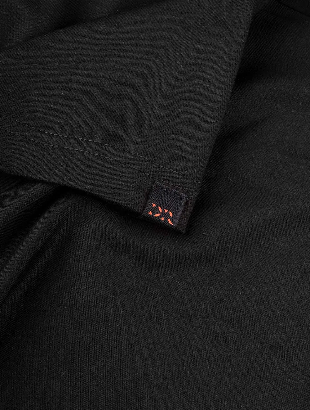 Basel Rundhals T-Shirt Schwarz