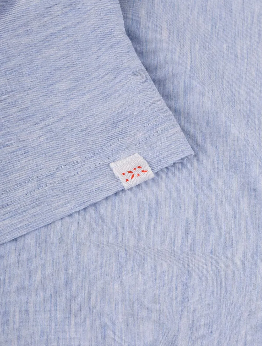 Basel Rundhals T-Shirt Blau