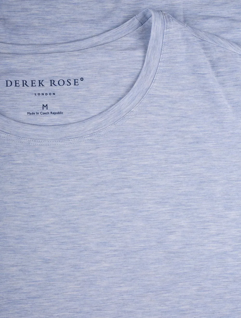 Basel Rundhals T-Shirt Blau
