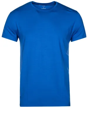 Basel Rundhals T-Shirt Dunkelblau