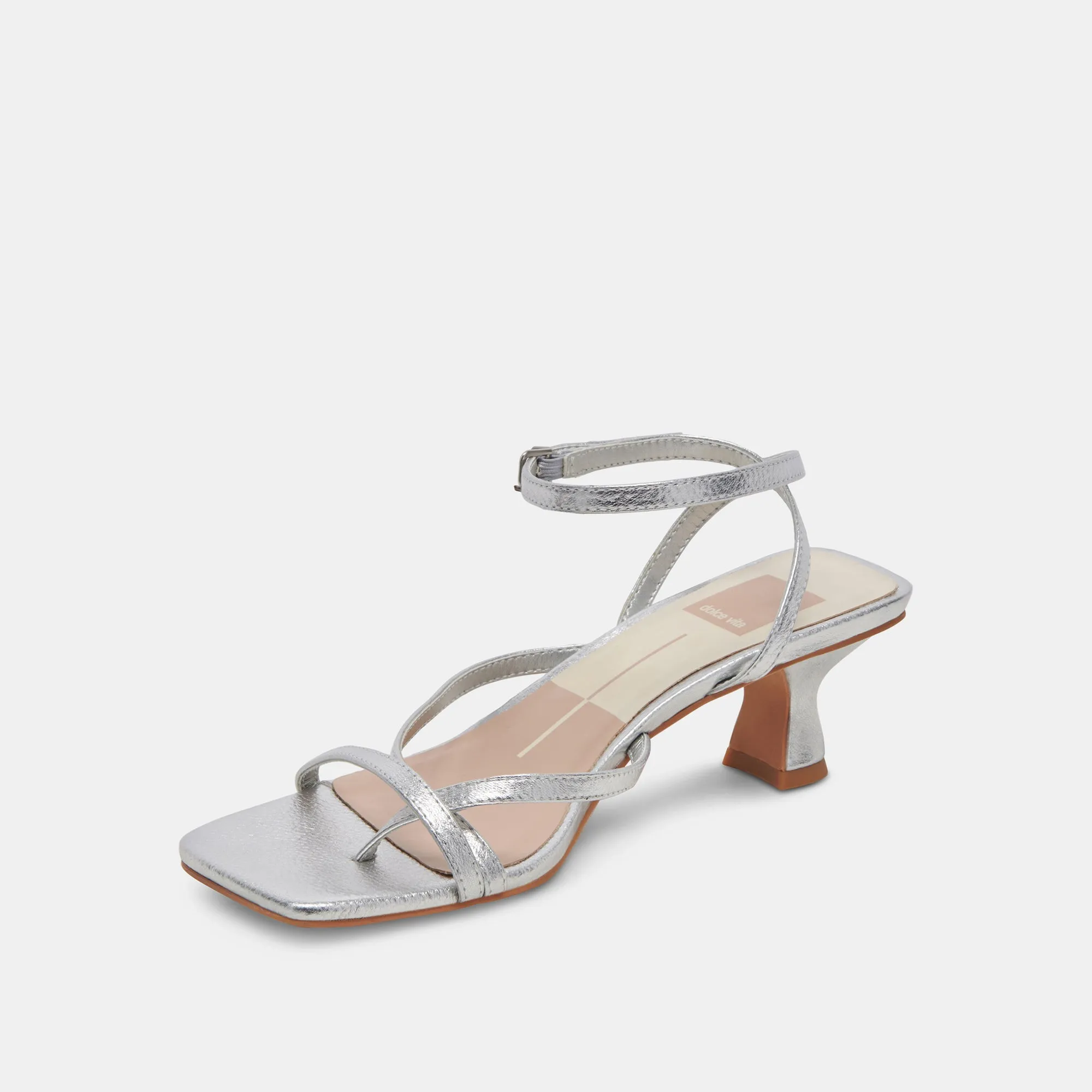 BAYLOR ABSÄTZE SILBER METALLIC LEDER
