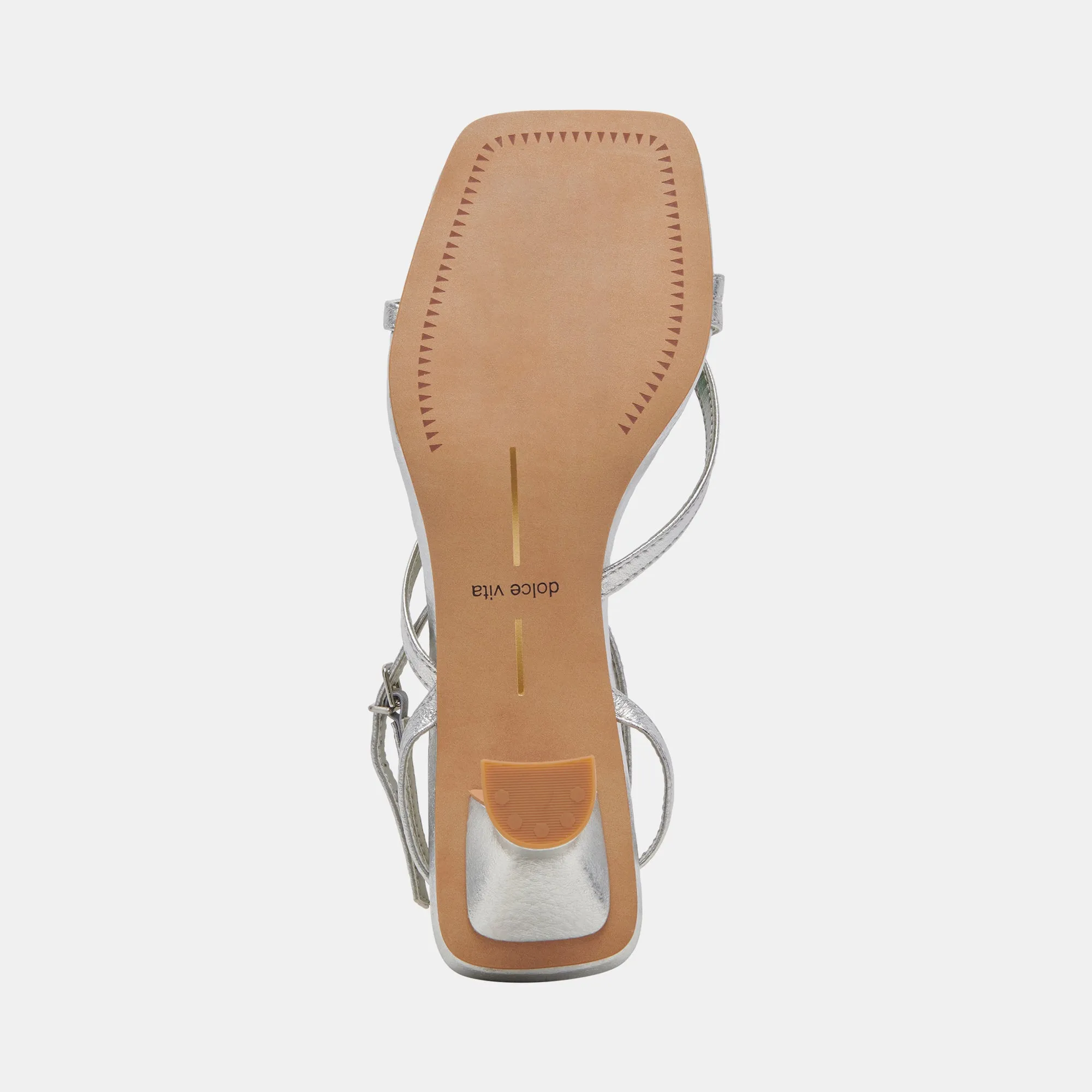 BAYLOR ABSÄTZE SILBER METALLIC LEDER
