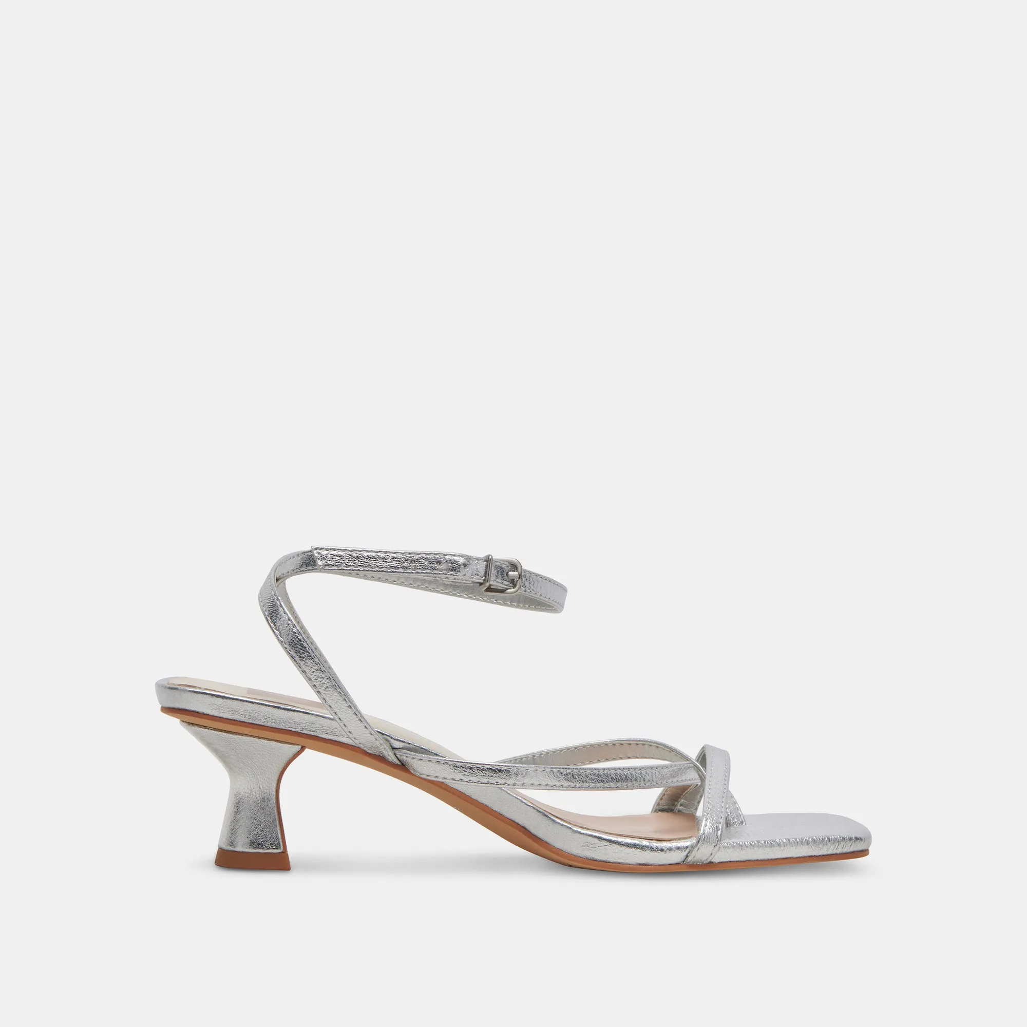 BAYLOR ABSÄTZE SILBER METALLIC LEDER