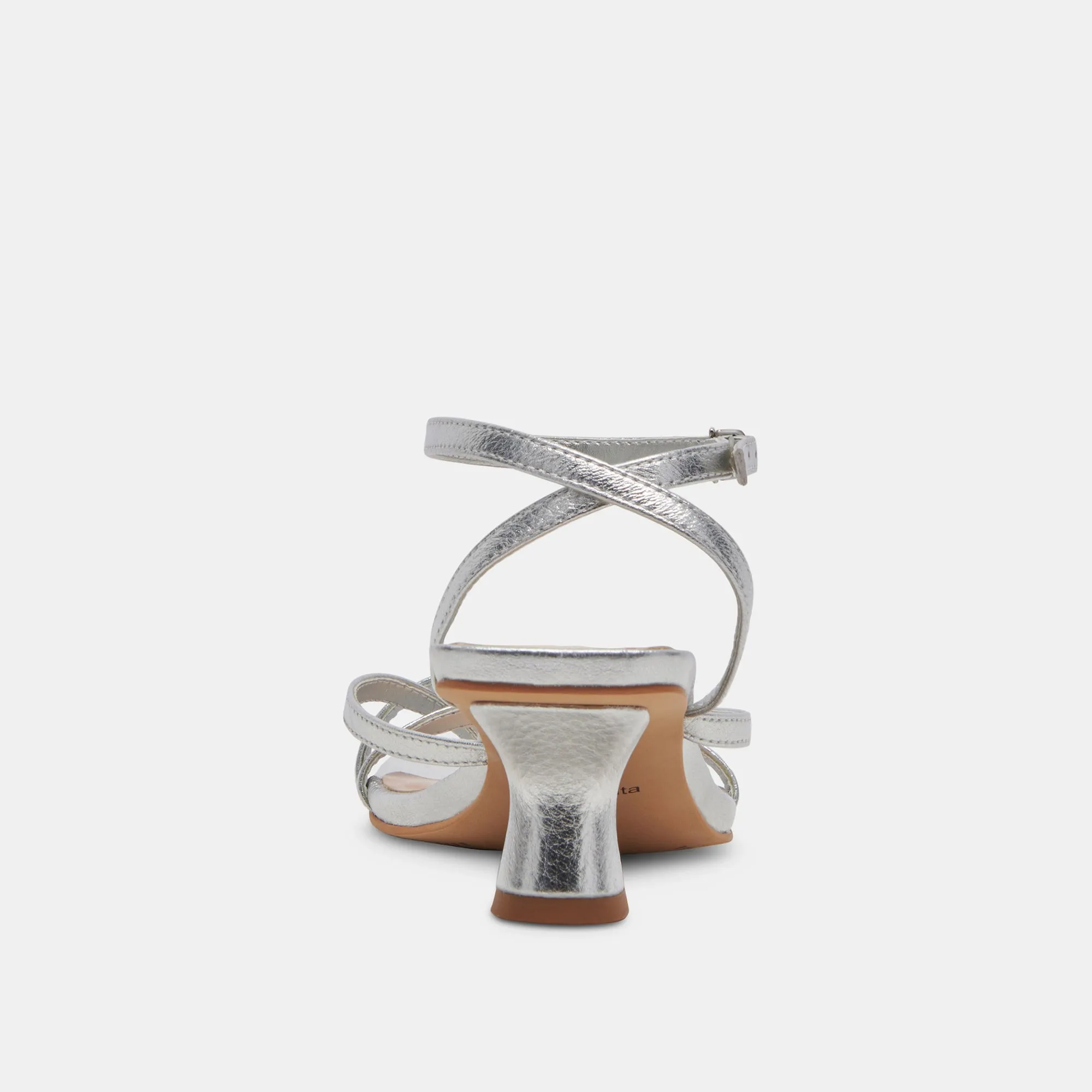 BAYLOR ABSÄTZE SILBER METALLIC LEDER