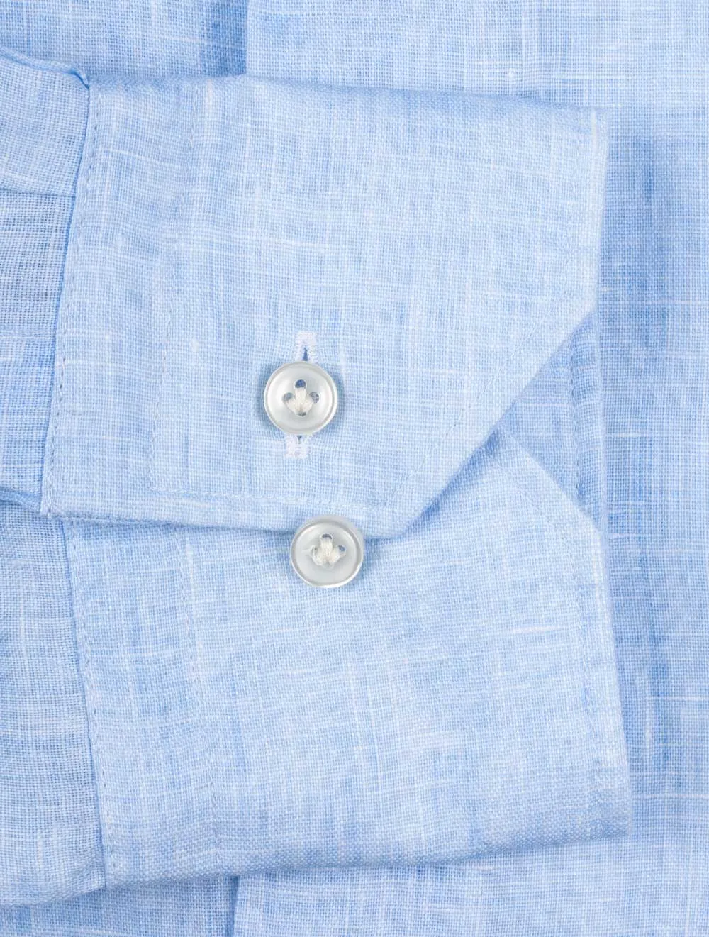 Beach Boys Leinenhemd Blau