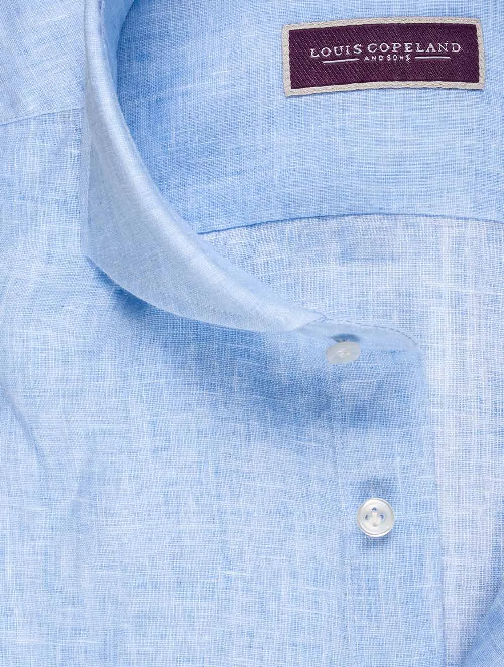 Beach Boys Leinenhemd Blau