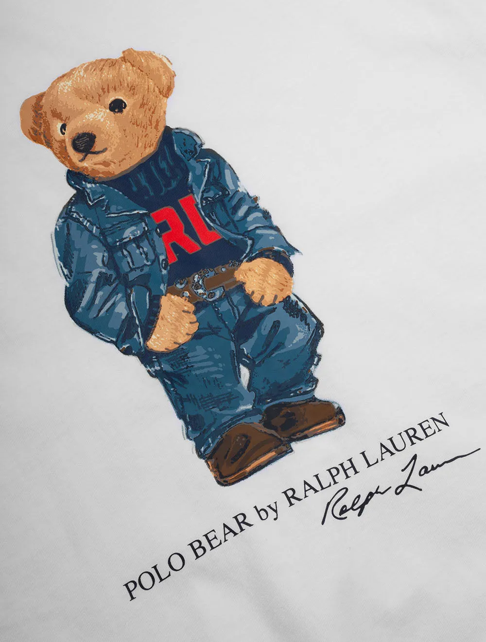 Bären-Trikot T-Shirt Weiß