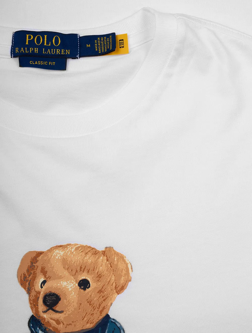 Bären-Trikot T-Shirt Weiß