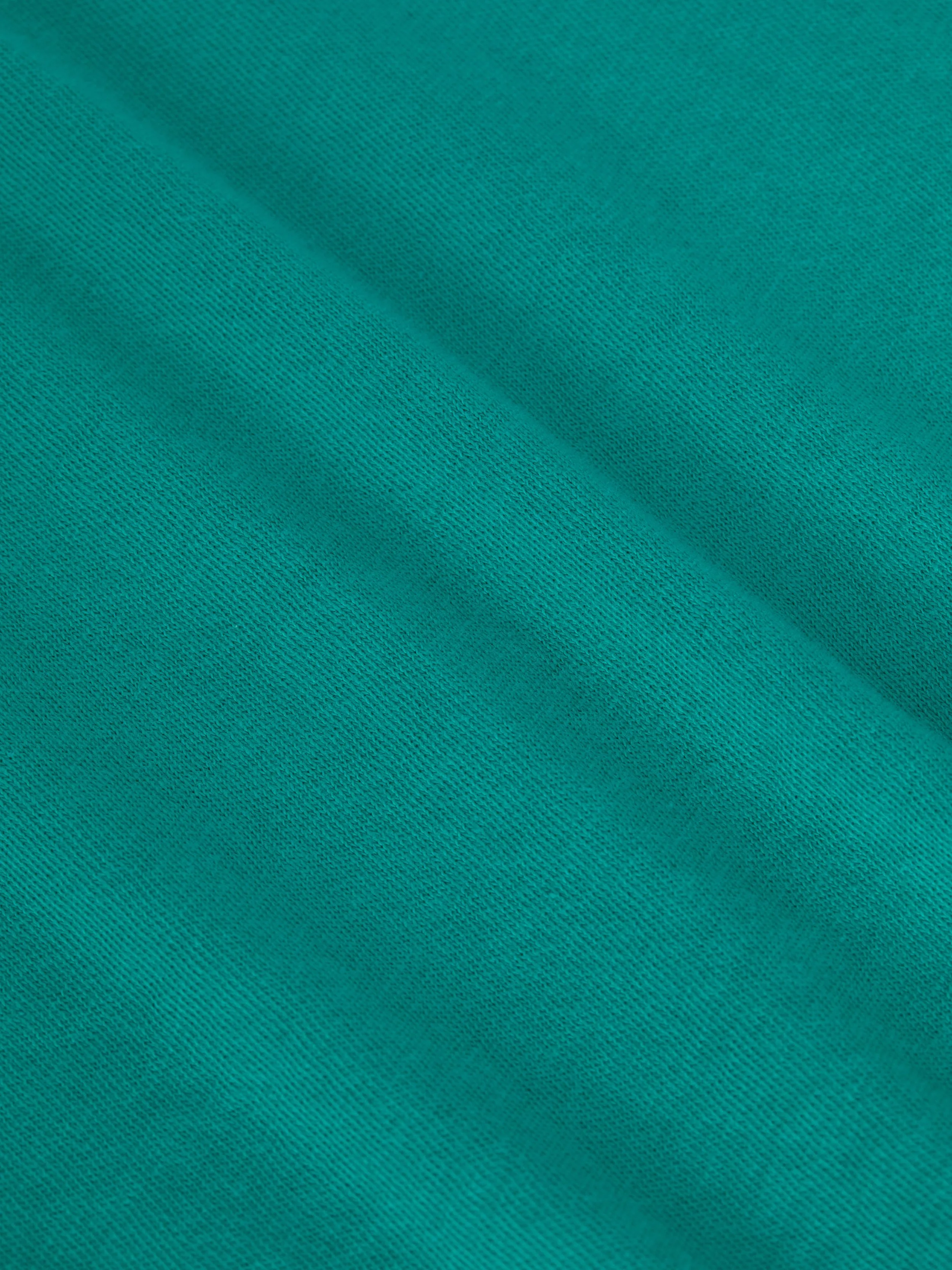 Becca Baumwoll-V-Ausschnitt T-Shirt