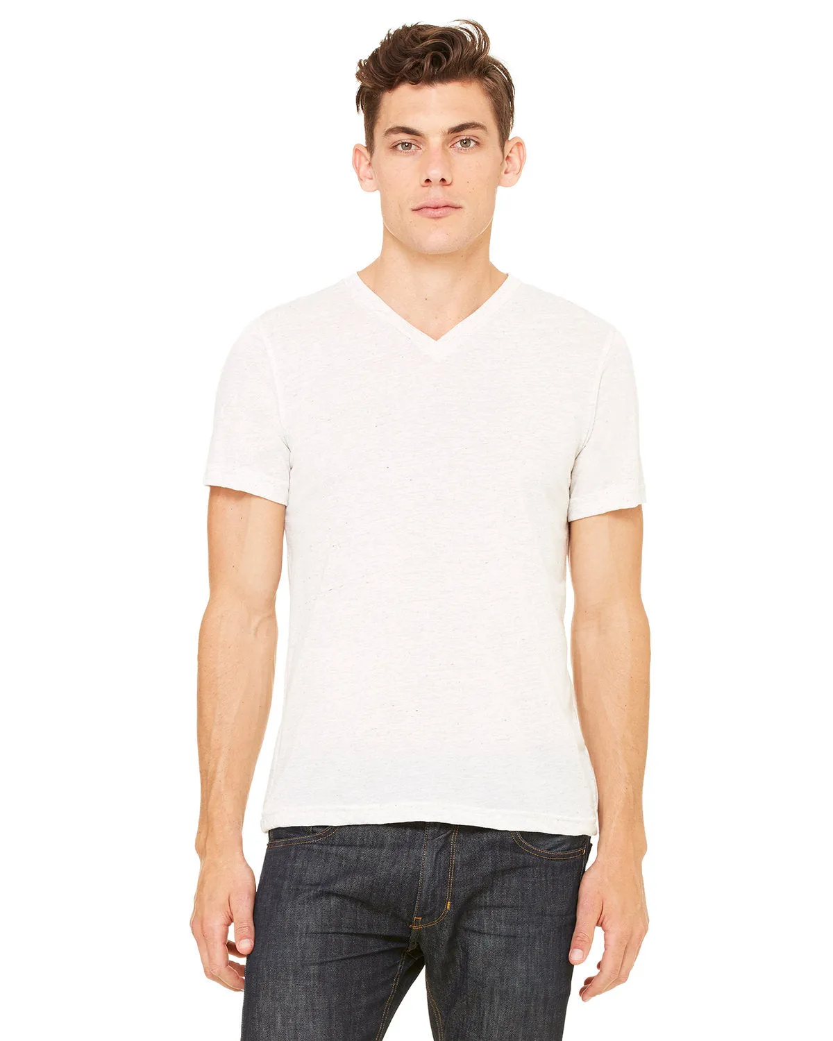Bella   Canvas 3415C Unisex Triblend V-Ausschnitt T-Shirt