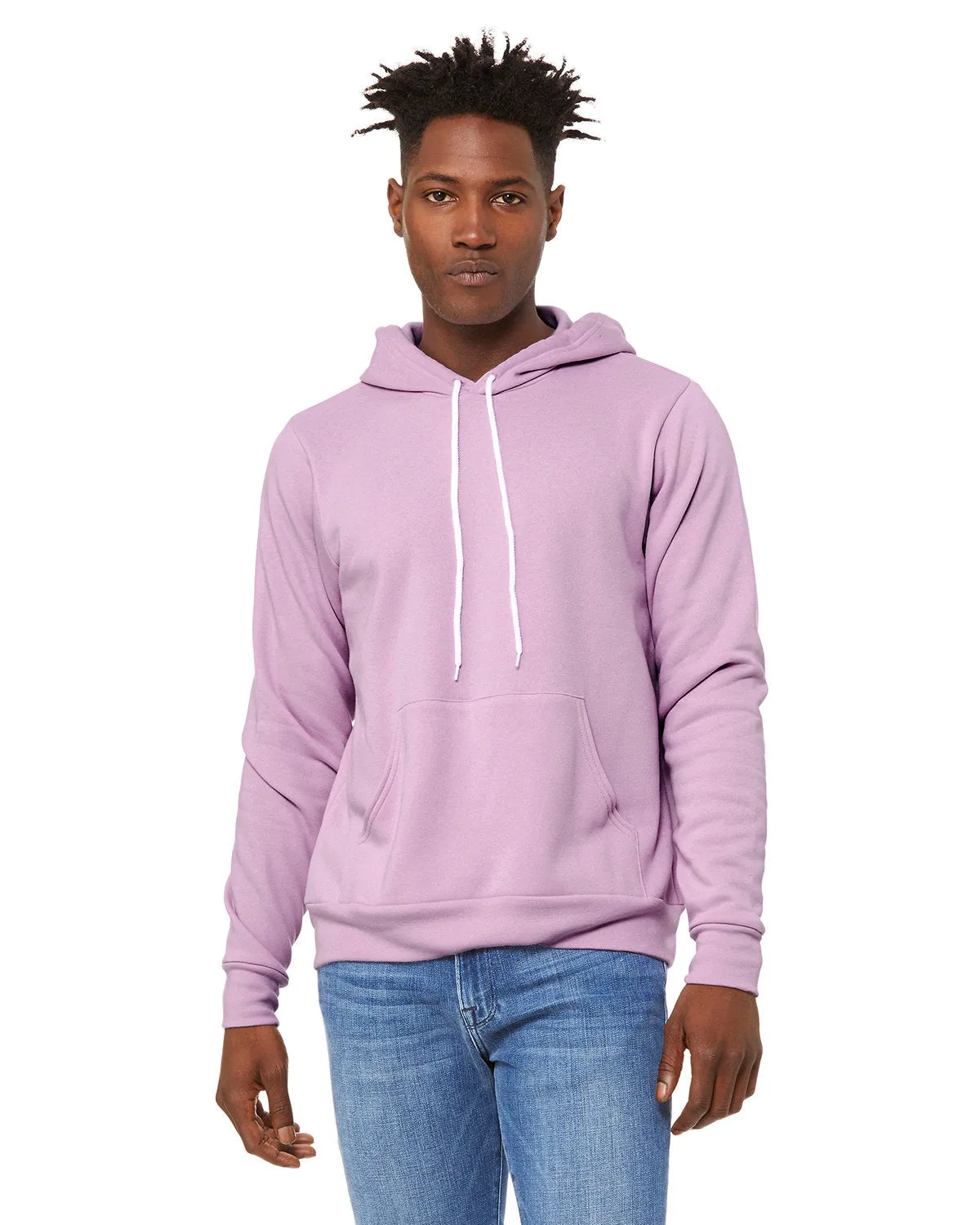 Bella   Canvas 3719 Unisex Fleece-Pullover mit Kapuze aus Schwammmaterial