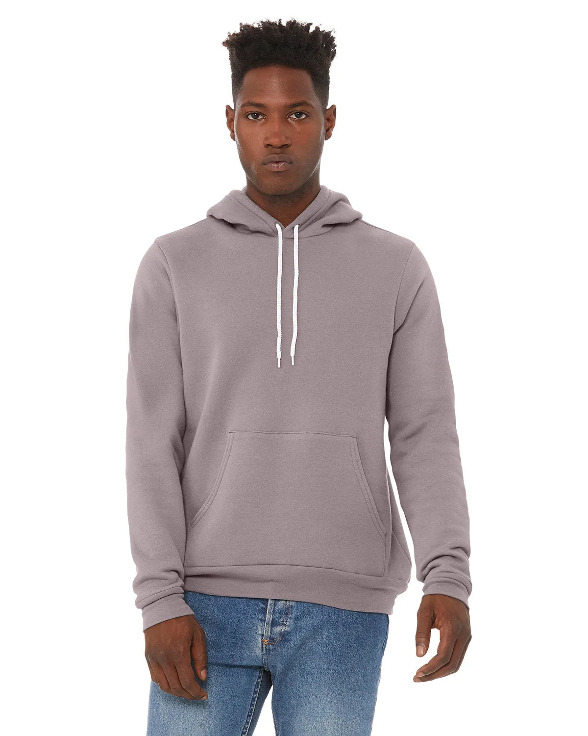 Bella   Canvas 3719 Unisex Fleece-Pullover mit Kapuze aus Schwammmaterial