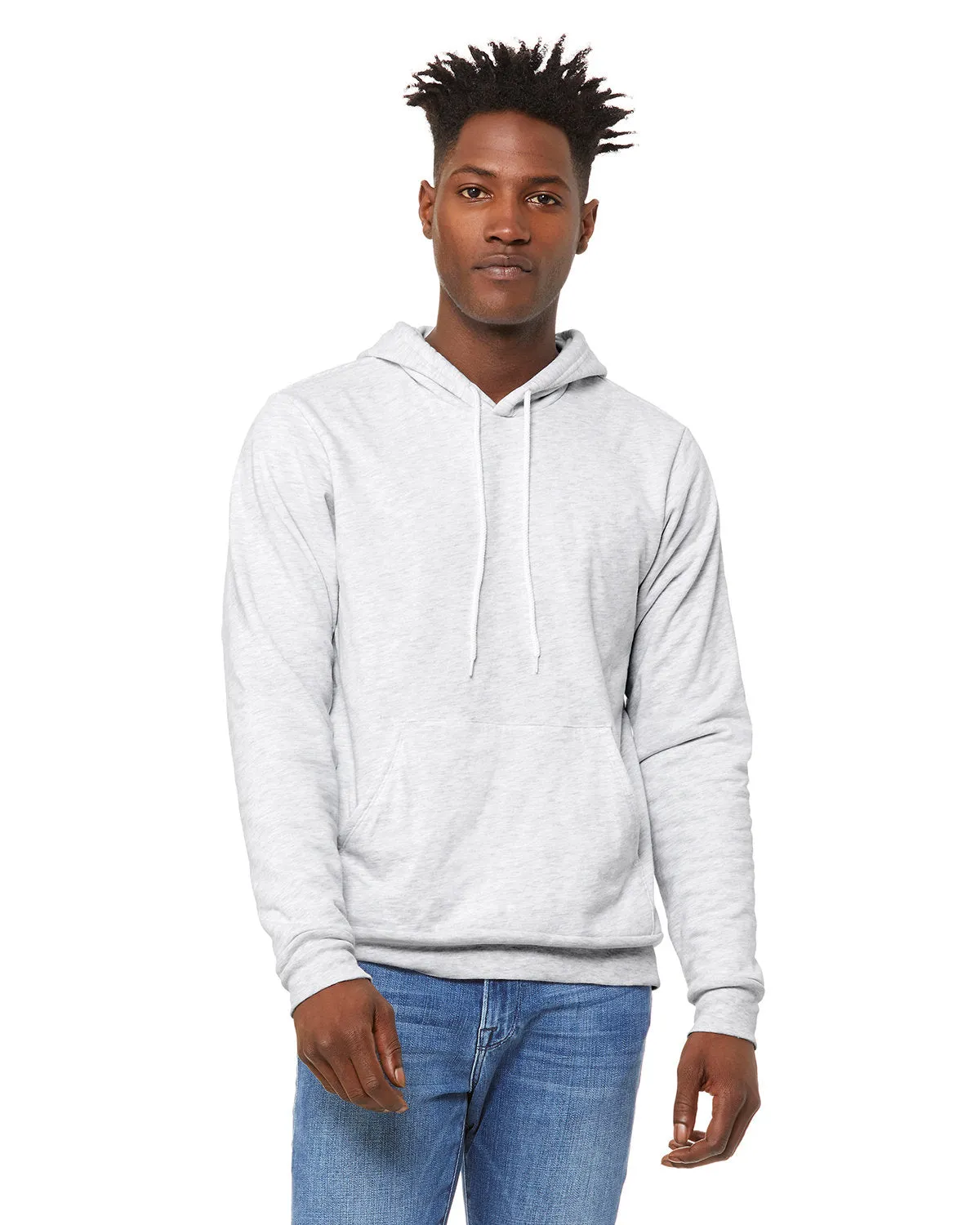 Bella   Canvas 3719 Unisex Fleece-Pullover mit Kapuze aus Schwammmaterial