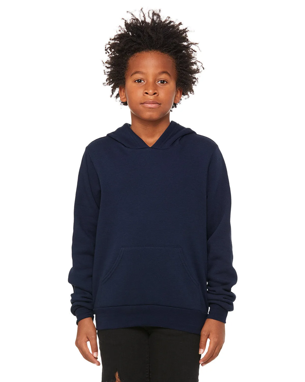 Bella   Canvas 3719Y Jugendlicher Schwamm-Fleece-Pullover mit Kapuze
