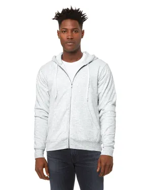 Bella   Canvas 3739 Unisex Poly-Cotton Fleece Full-Zip Kapuzenpullover