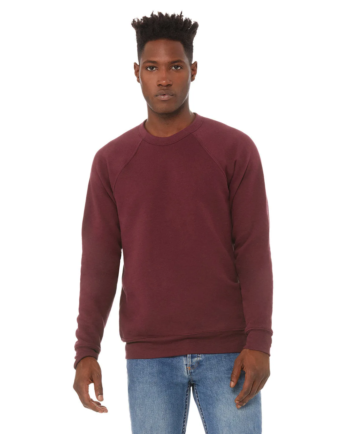 Bella   Canvas 3901 Unisex Sponge Fleece Crewneck Sweatshirt