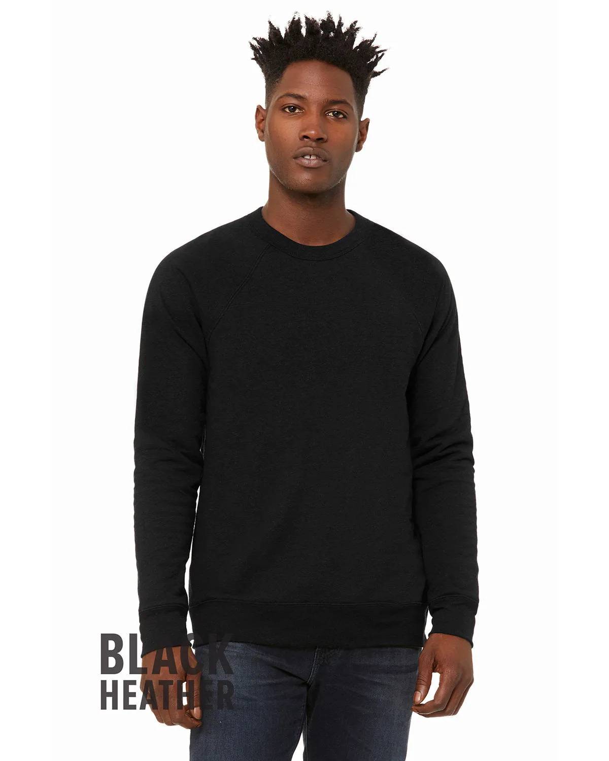 Bella   Canvas 3901 Unisex Sponge Fleece Crewneck Sweatshirt