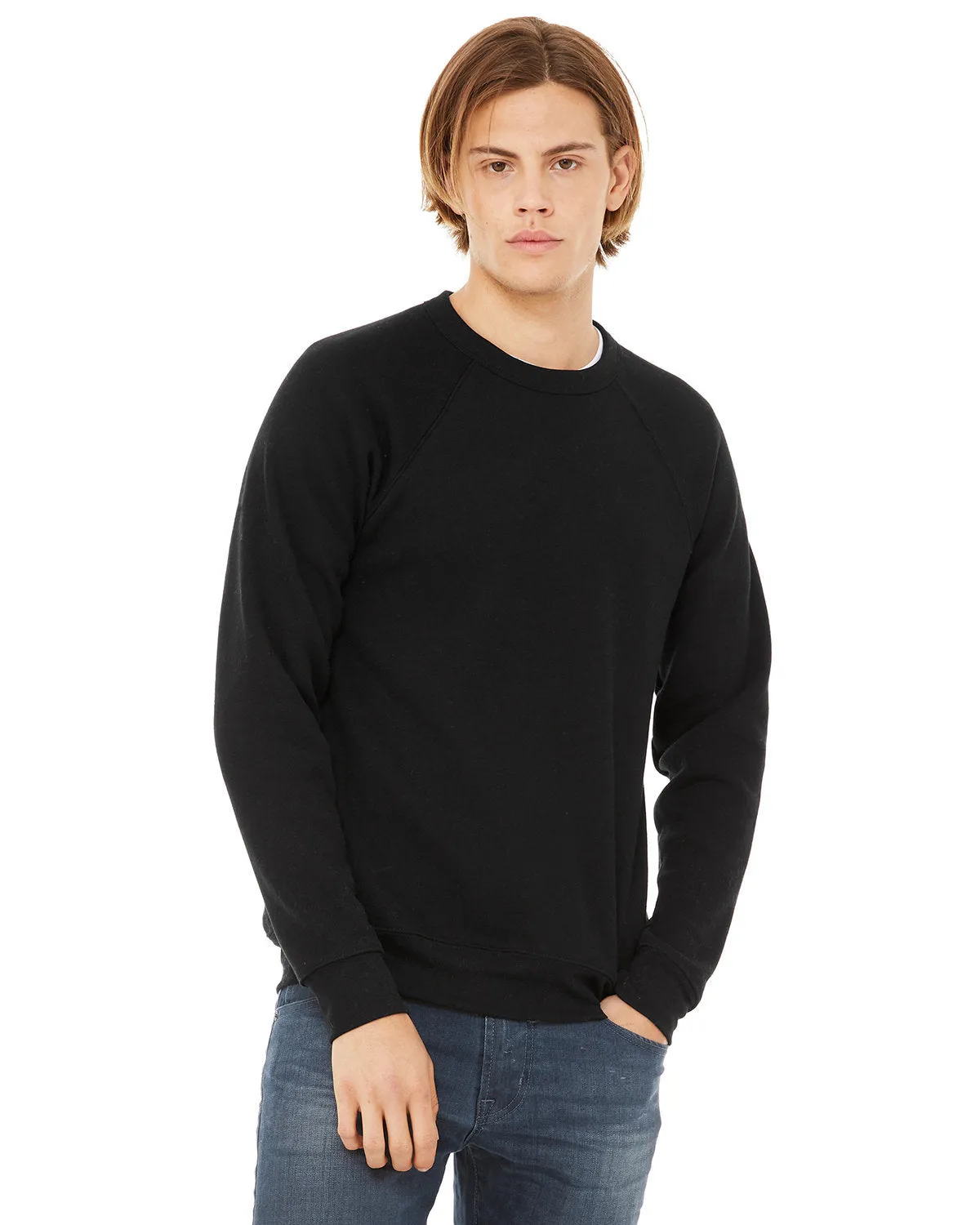 Bella   Canvas 3901 Unisex Sponge Fleece Crewneck Sweatshirt