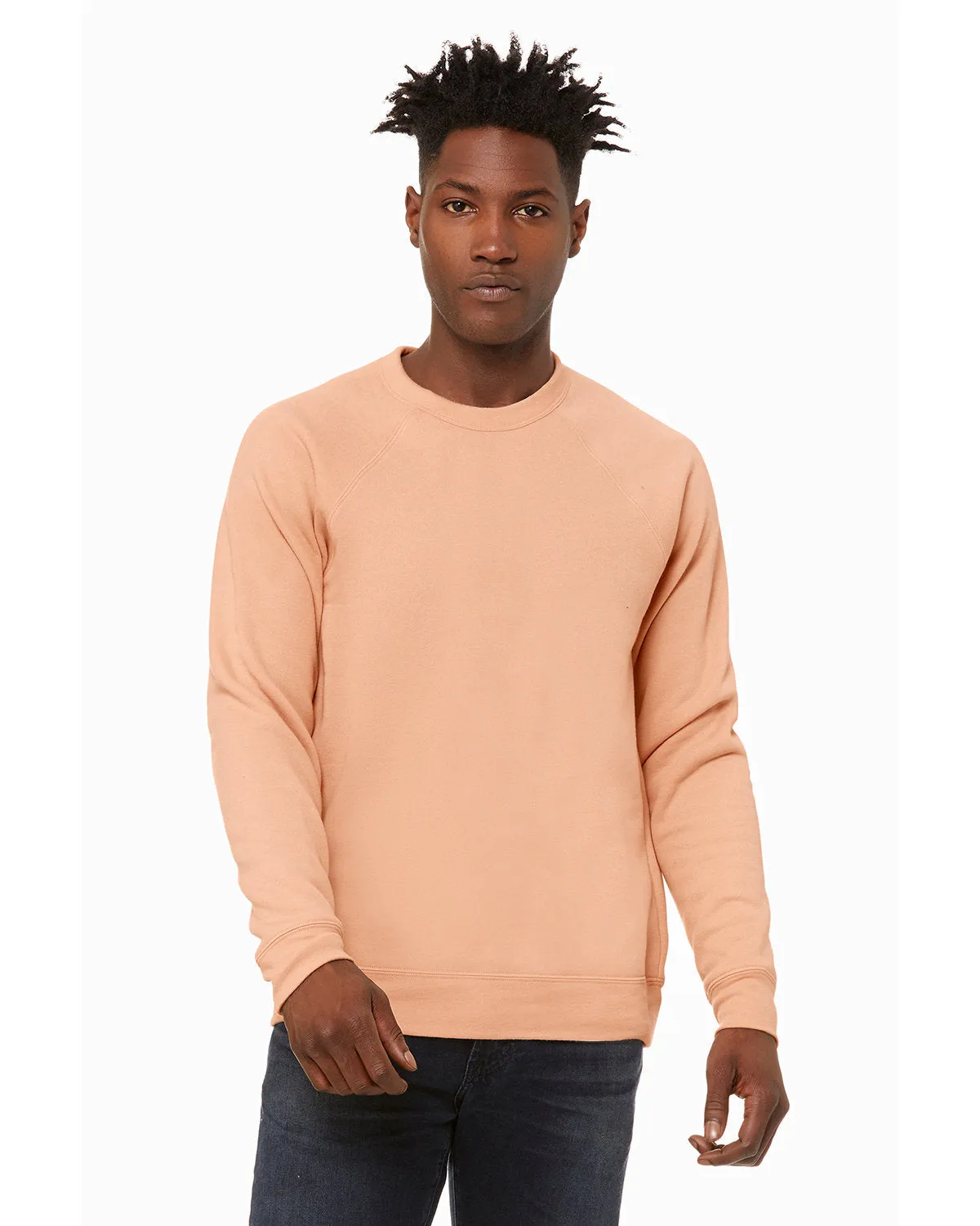 Bella   Canvas 3901 Unisex Sponge Fleece Crewneck Sweatshirt