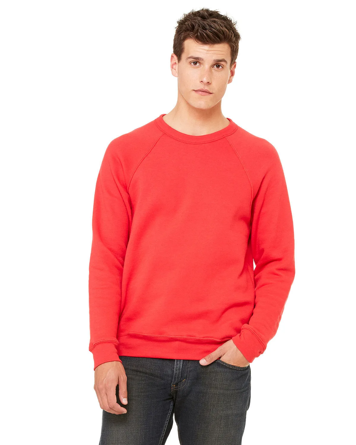 Bella   Canvas 3901 Unisex Sponge Fleece Crewneck Sweatshirt