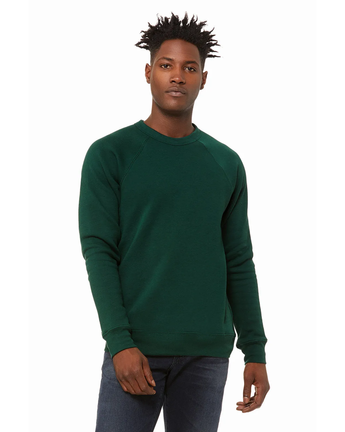 Bella   Canvas 3901 Unisex Sponge Fleece Crewneck Sweatshirt