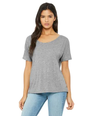 Bella   Canvas 8816 Damen Slouchy Rundhals-T-Shirt