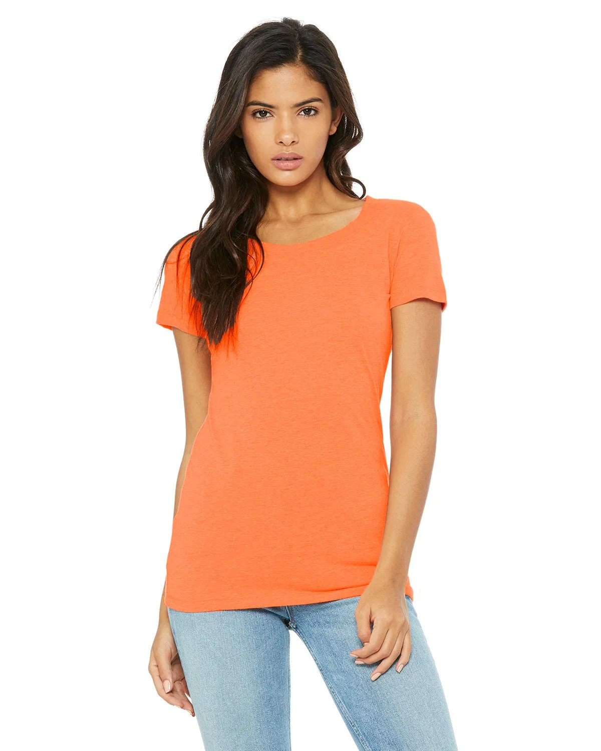 Bella   Canvas B8413 Damen Triblend Kurzarm-T-Shirt