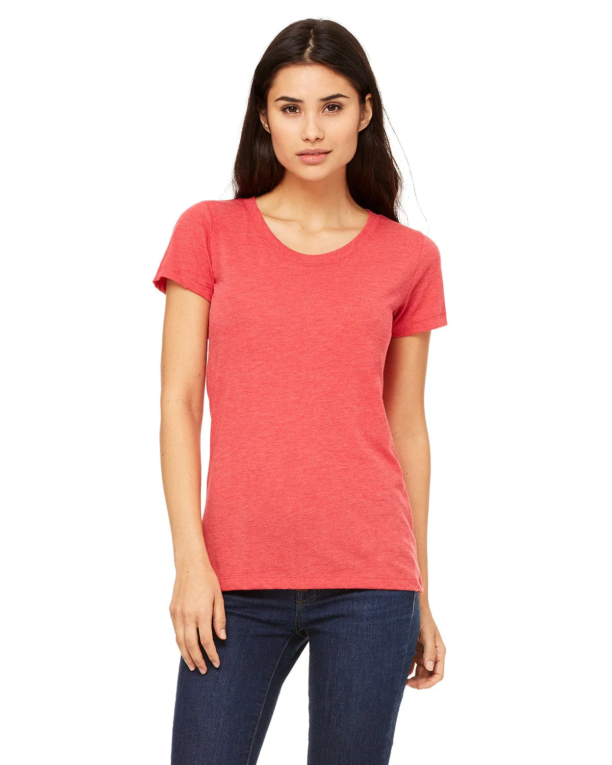 Bella   Canvas B8413 Damen Triblend Kurzarm-T-Shirt