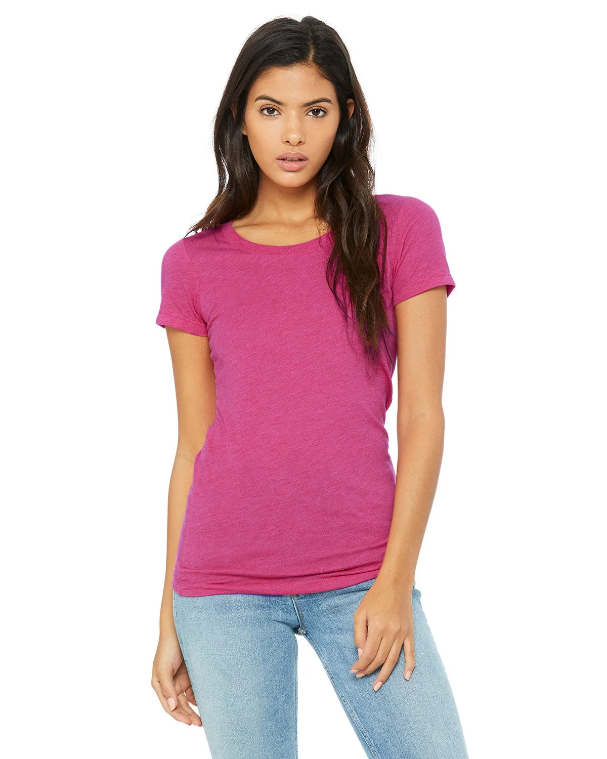 Bella   Canvas B8413 Damen Triblend Kurzarm-T-Shirt
